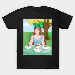 Autumn Fairycore Garden Party T-Shirt